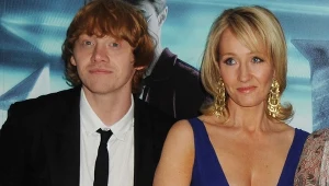Rupert Grint i J.K. Rowling