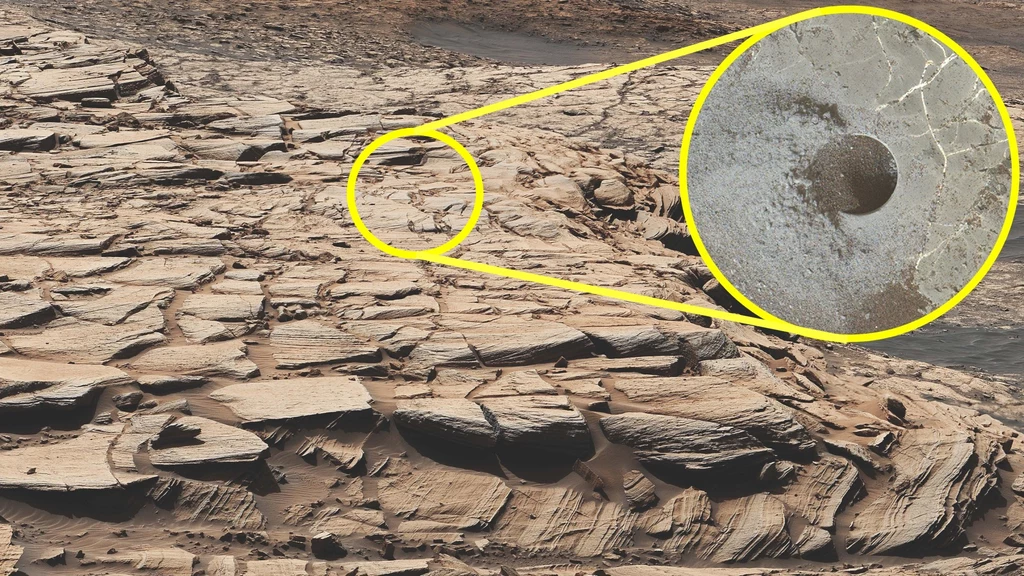 Naukowcy znaleźli coś ciekawego w próbkach pobranych z łazika Curiosity