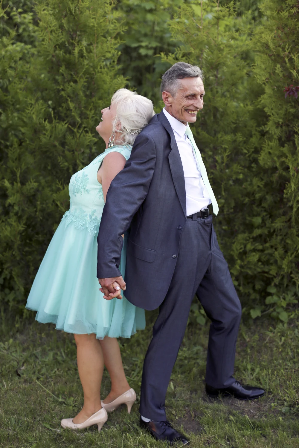 Siewierski z żoną Siewierski z żoną