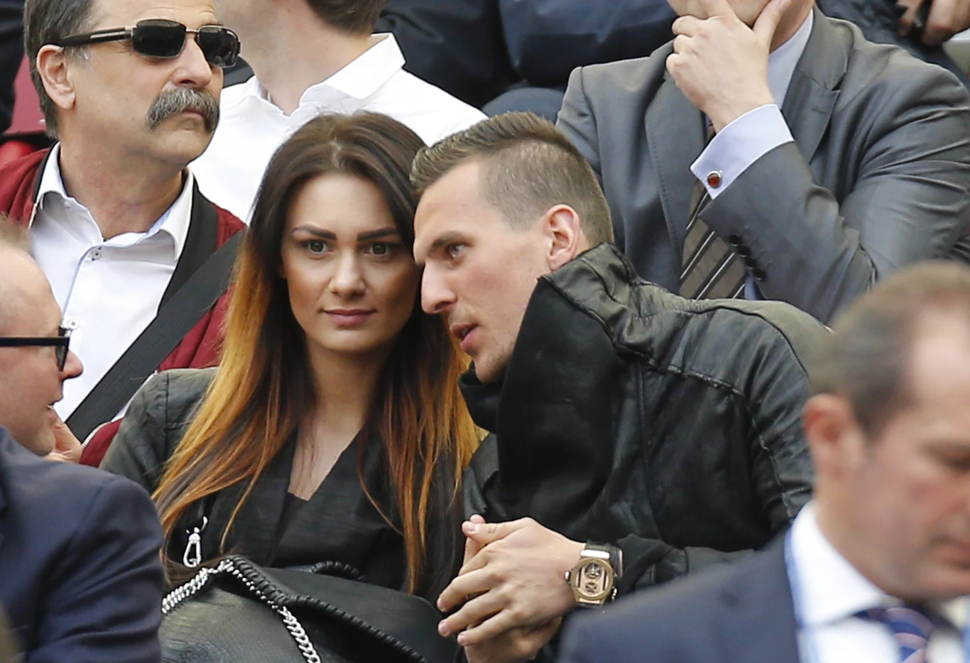 Jessica Ziółek i Arkadiusz Milik, 2015 rok