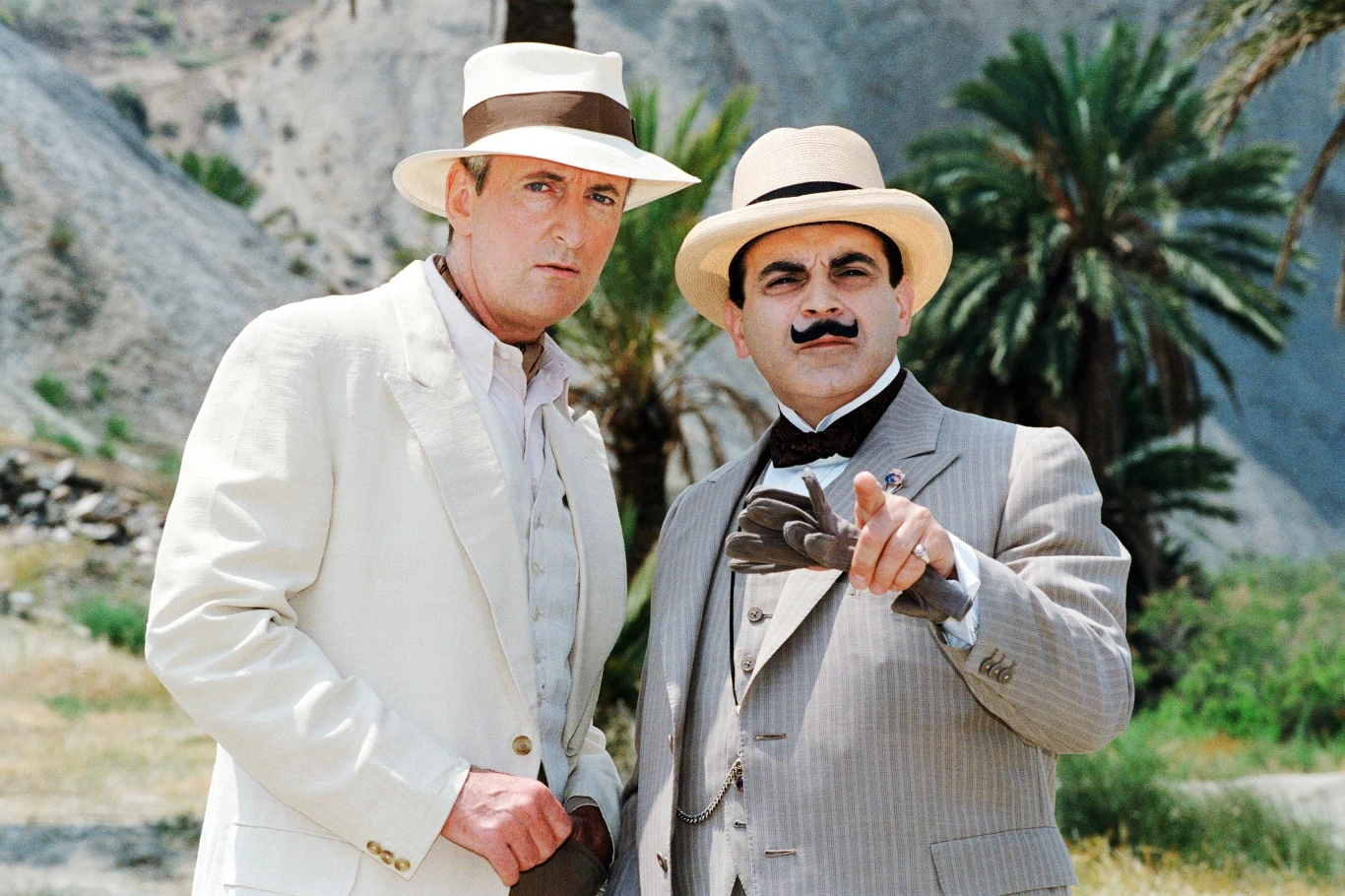 David Suchet, Hugh Fraser