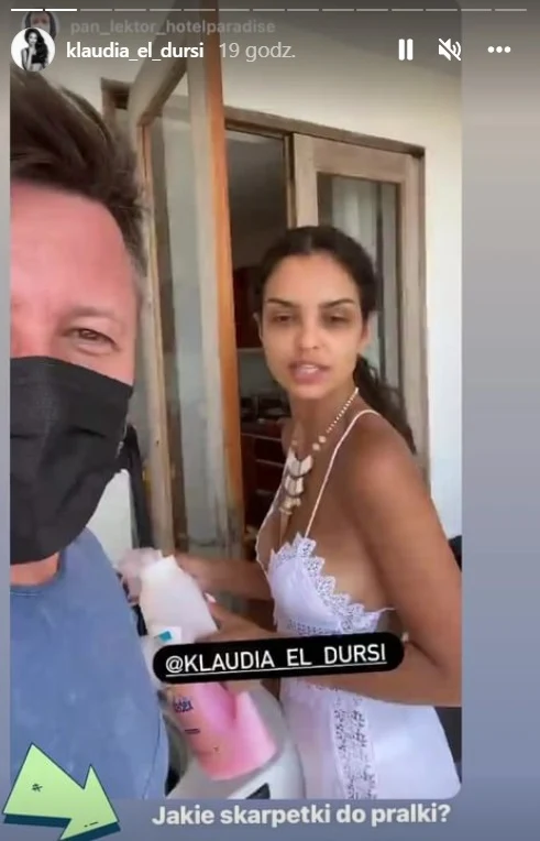 Klaudia El Dursi i Pan Lektor / Instagram @klaudia_el_dursi