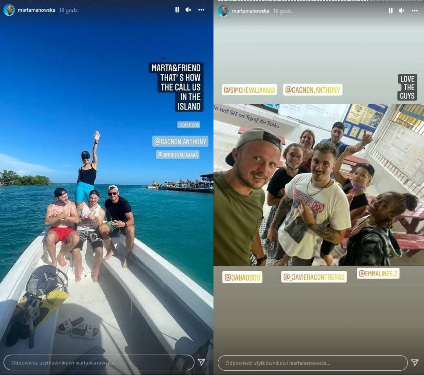 Marta Manowska i Robert Bodzianny razem na wakacjach