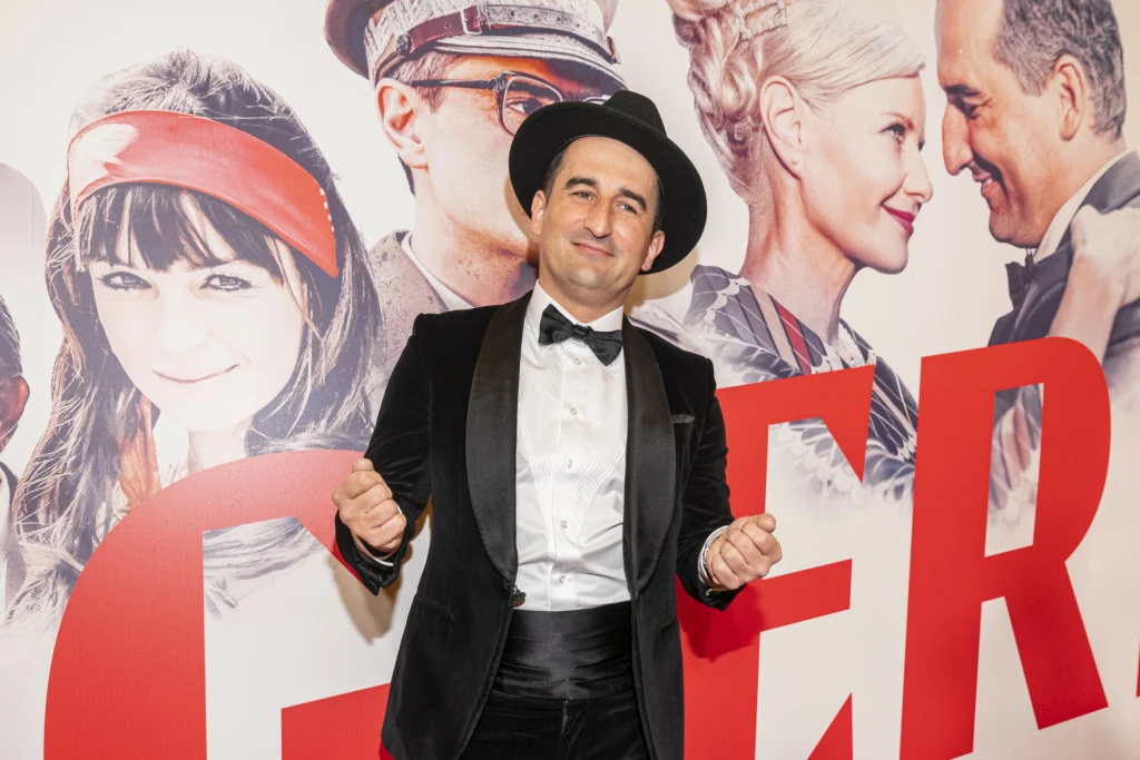 Michał Koterski jako Edward Gierek. Uroczysta premiera filmu "Gierek" w reżyserii Michała Węgrzyna. Dąbrowa Górnicza Michał Koterski jako Edward Gierek. Uroczysta premiera filmu "Gierek" w reżyserii Michała Węgrzyna. Dąbrowa Górnicza