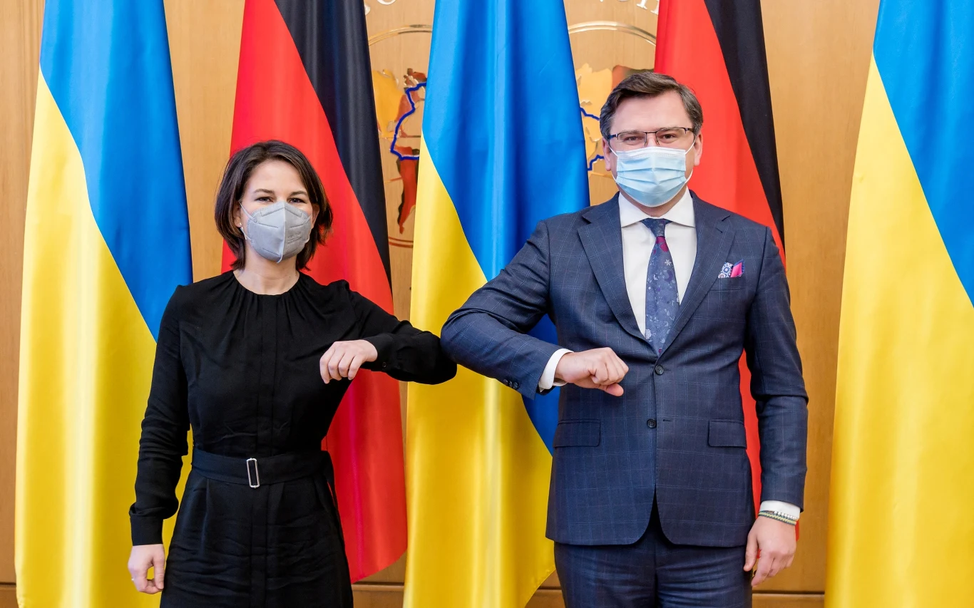 Spotkanie szefów dyplomacji Niemiec i Ukrainy Spotkanie szefów dyplomacji Niemiec i Ukrainy