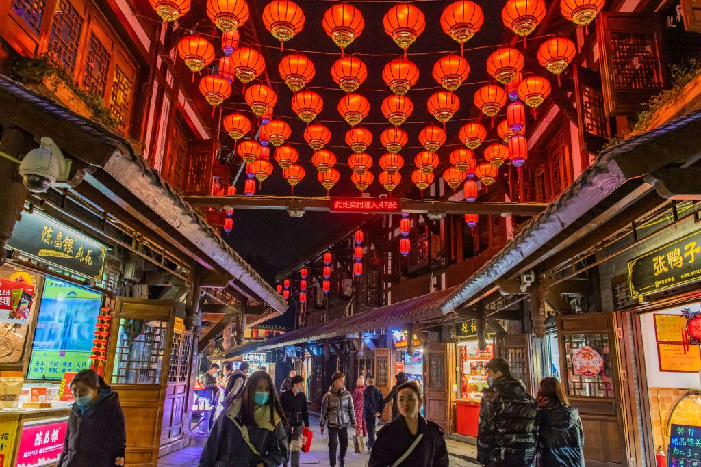 Świętowanie nadejścia nowego roku w Chinach kończy Święto Lampionów
