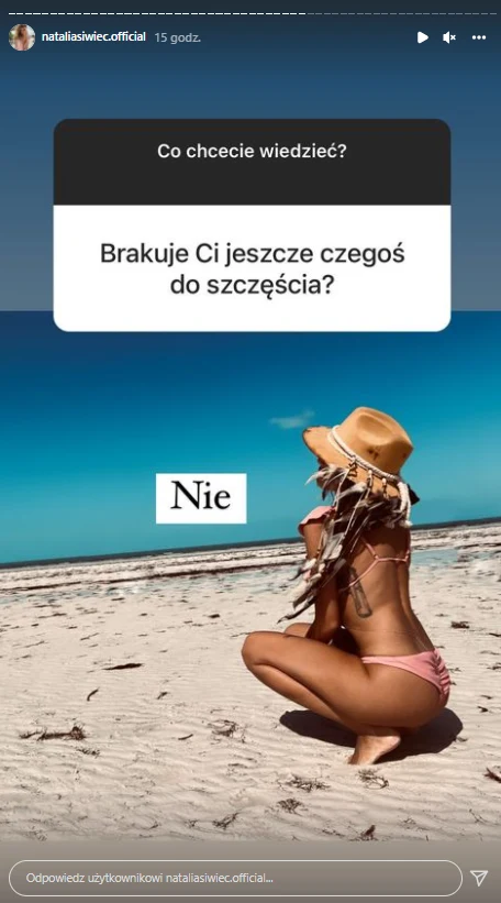 Natalia Siwiec na IG @nataliasiwiec.official Natalia Siwiec na IG @nataliasiwiec.official