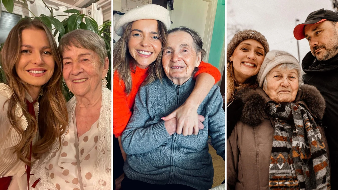 Anna Lewandowska, Edyta Herbuś i Anna Kozyra - chwalą się swoimi Babciami Anna Lewandowska, Edyta Herbuś i Anna Kozyra - chwalą się swoimi Babciami