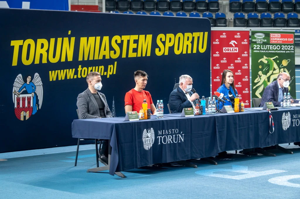 Konferencja prasowa przed ORLEN Copernicus Cup Toruń 2022