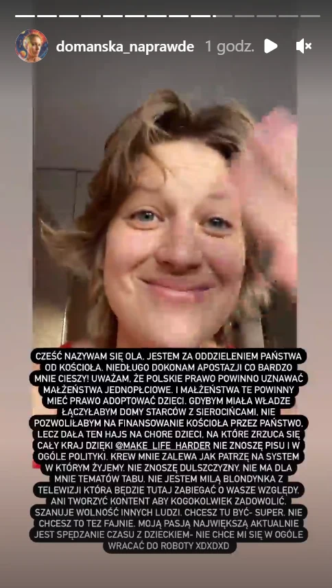 Ola Domańska: instagram.com/domanska_naprawde/
