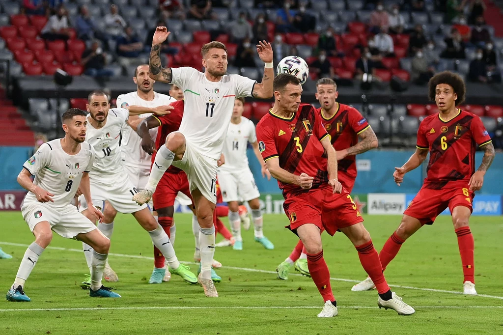 Mecz Belgia - Włochy na Euro 2020 Mecz Belgia - Włochy na Euro 2020