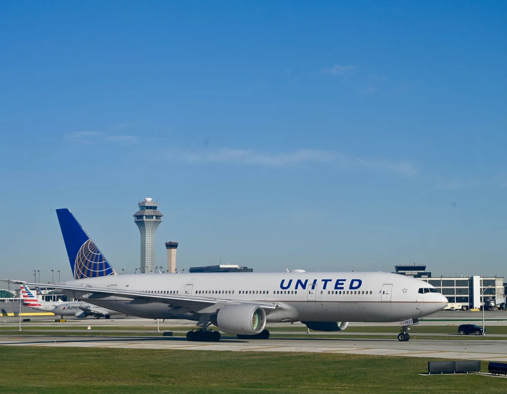 Samolot linii United Airlines Samolot linii United Airlines