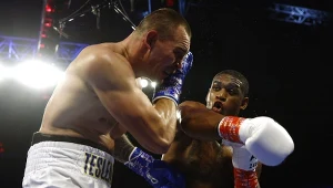 Jared Anderson w walce z Ołeksandrem Teslenką