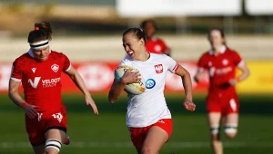 Małgorzata Kołdej cztery razy położyła piłkę na pole punktowe na turnieju World Series w Maladze / Facebook Narodowej Reprezentacji w rugby kobiet