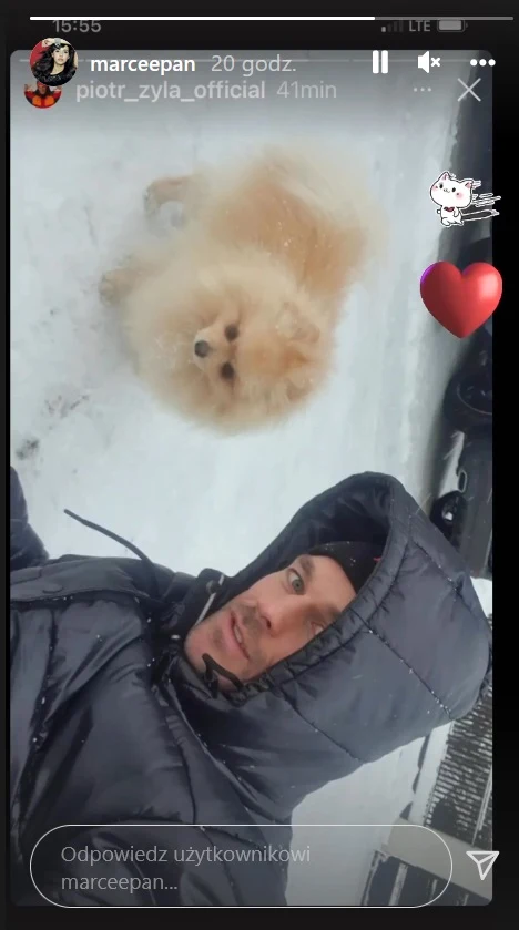 Marcelina Zietek wrzuciła zdjęcie Piotra Żyły na kwarantannie Marcelina Zietek wrzuciła zdjęcie Piotra Żyły na kwarantannie