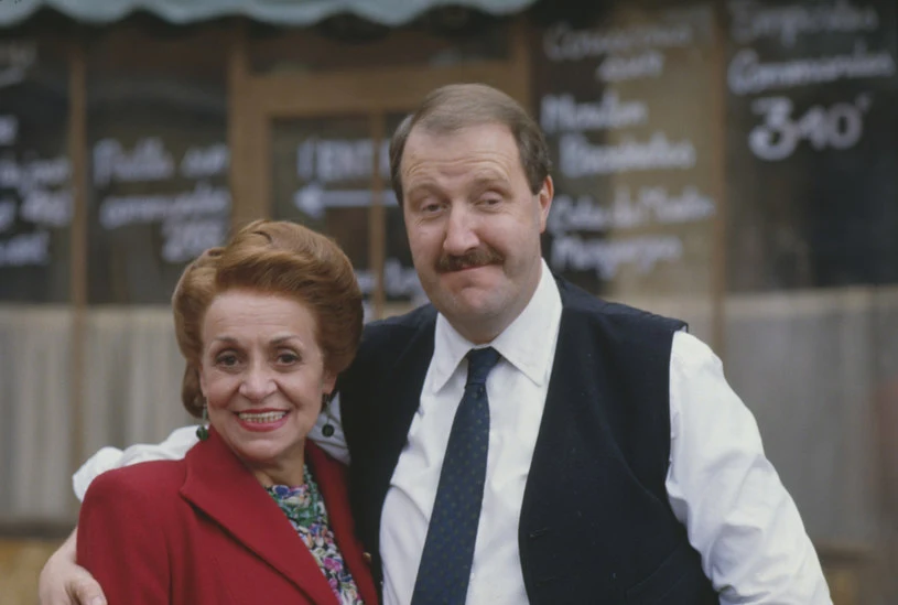 Gorden Kaye i Carmen Silvera