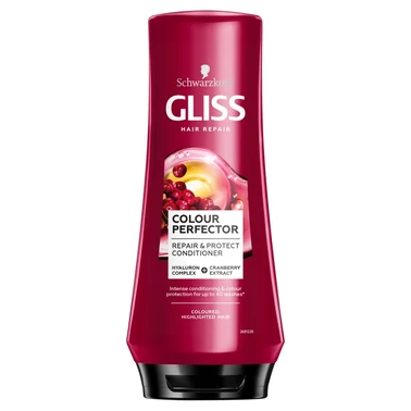 Gliss Colour Perfector Odżywka do włosów farbowanych tonowanych i rozjaśnianych 200 ml - 1