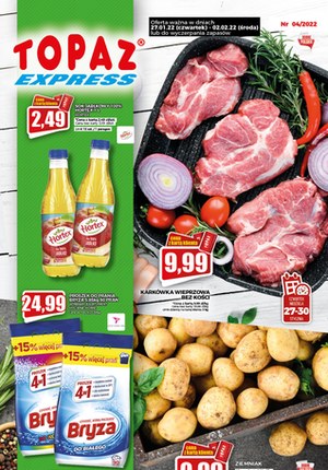Gazetka promocyjna Topaz - Topaz Express - nowa gazetka!