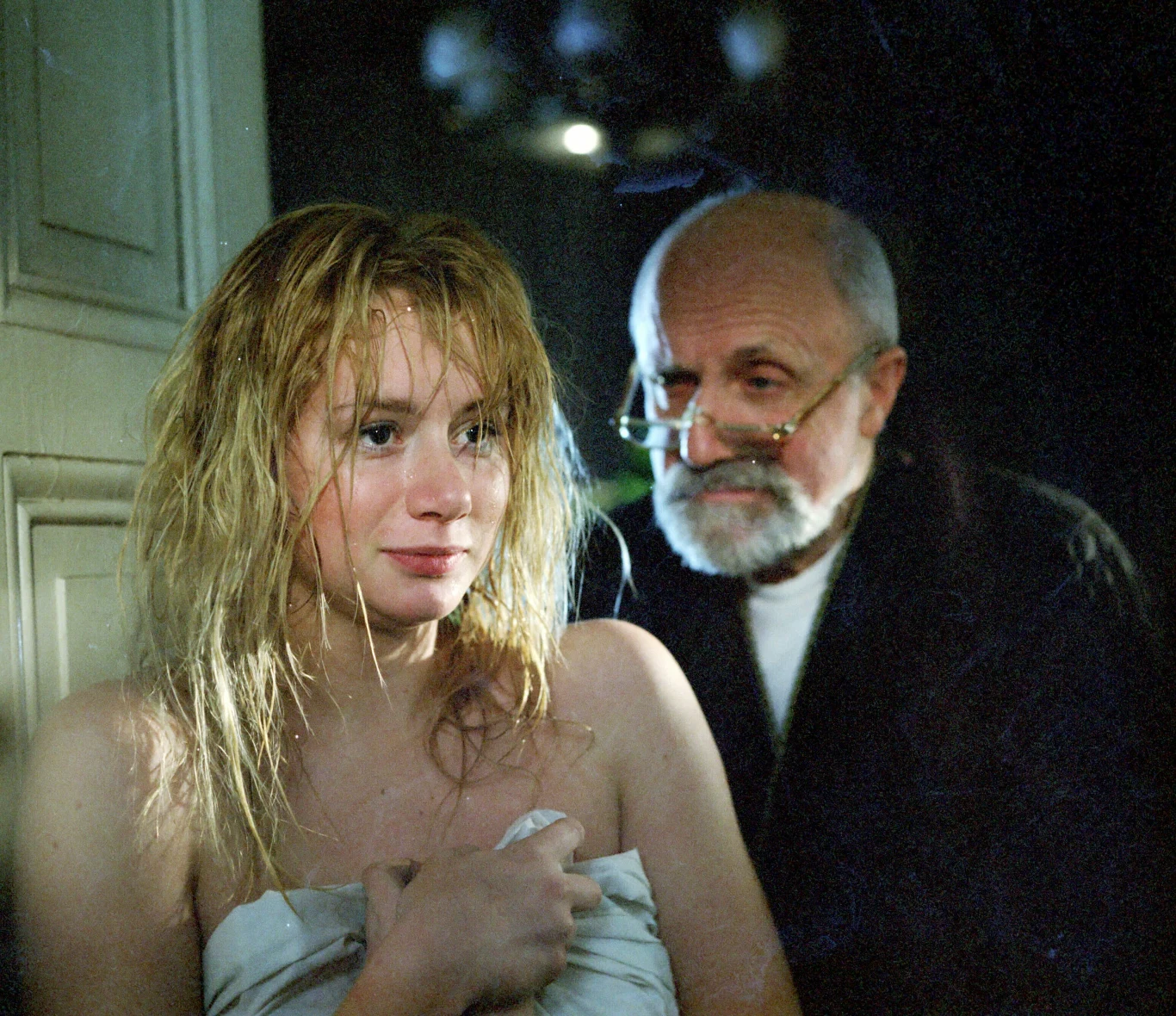 Ewa Gawyluk w scenie z filmu "Dziecko szczęścia"