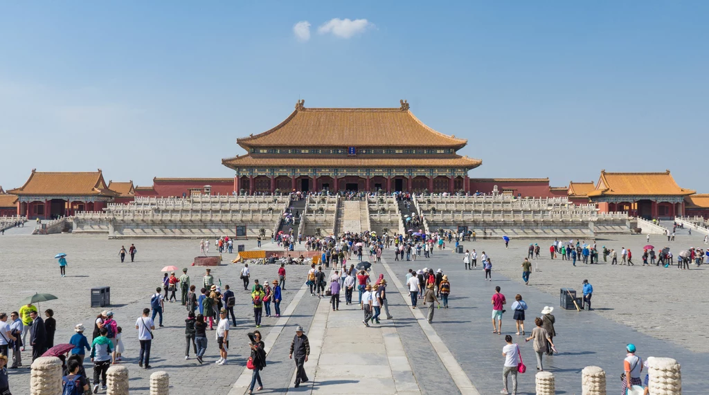Zakazane Miasto i plac Niebiańskiego Spokoju to obowiązkowe punkty turystyczne w Pekinie
