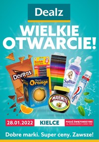 Gazetka promocyjna Dealz - Wielkie otwarcie Dealz w Kielcach - ważna do 11-02-2022