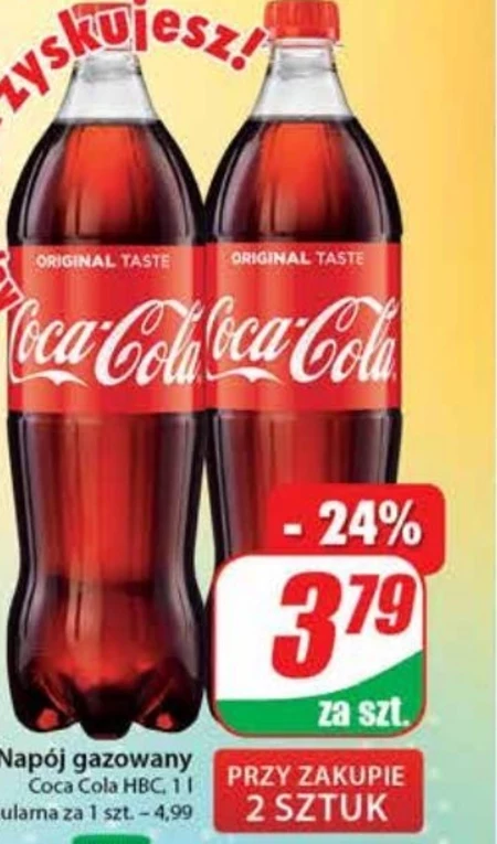 Napój gazowany Coca-Cola