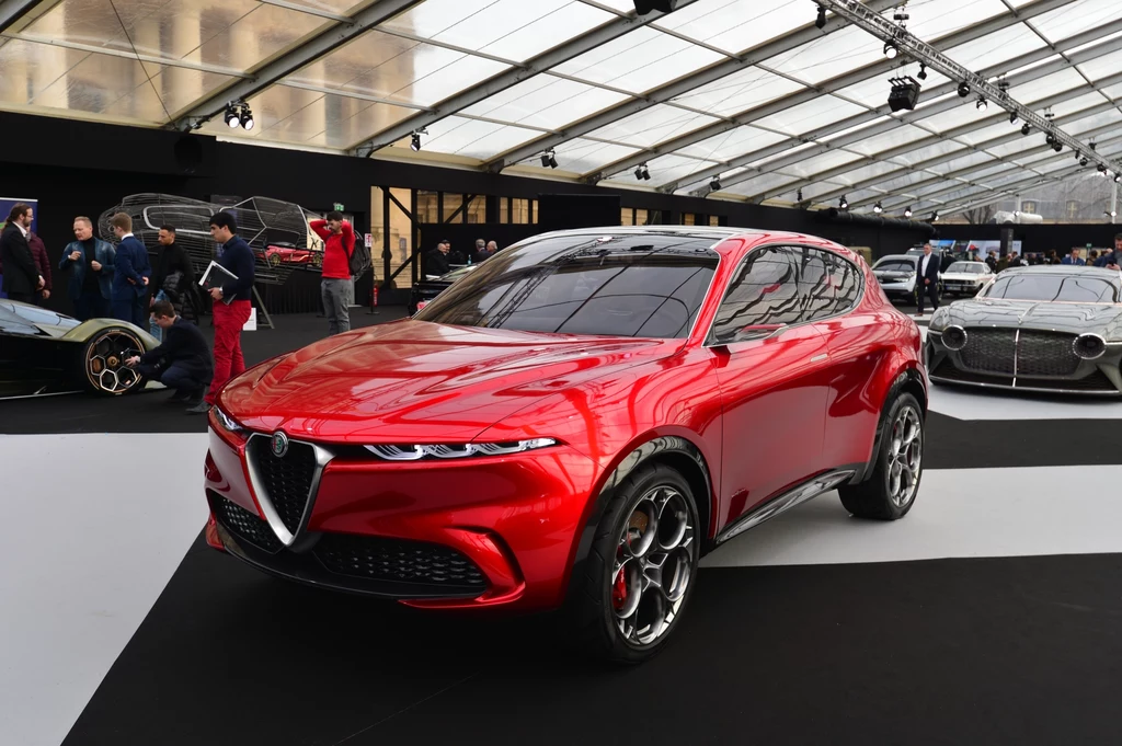 Alfa Romeo Tonale jeszcze jako prototyp