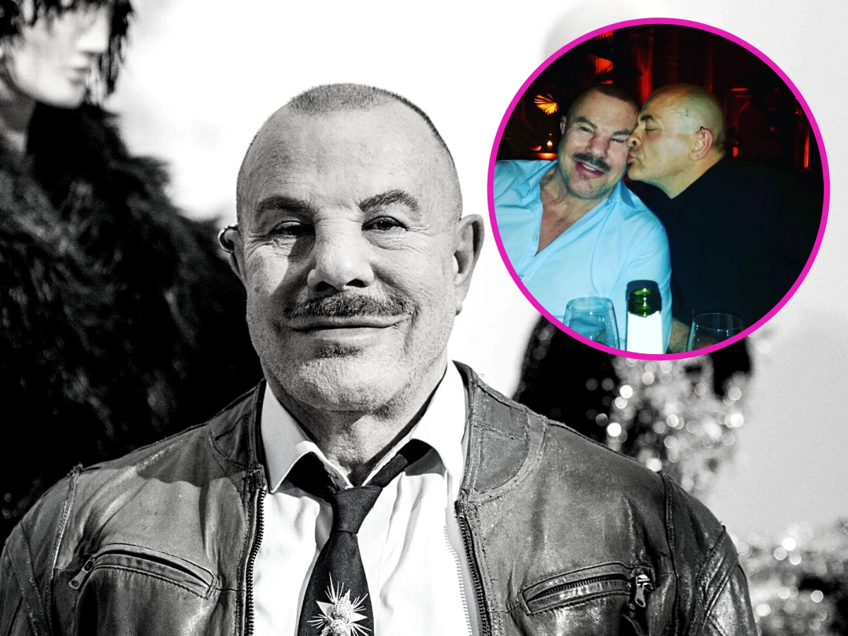 Manfred Thierry Mugler i Krzysztof Leon Dziemaszkiewicz Manfred Thierry Mugler i Krzysztof Leon Dziemaszkiewicz