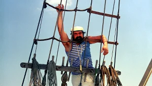 Janusz Rewiński w "Podróżach Pana Kleksa" (1986) 