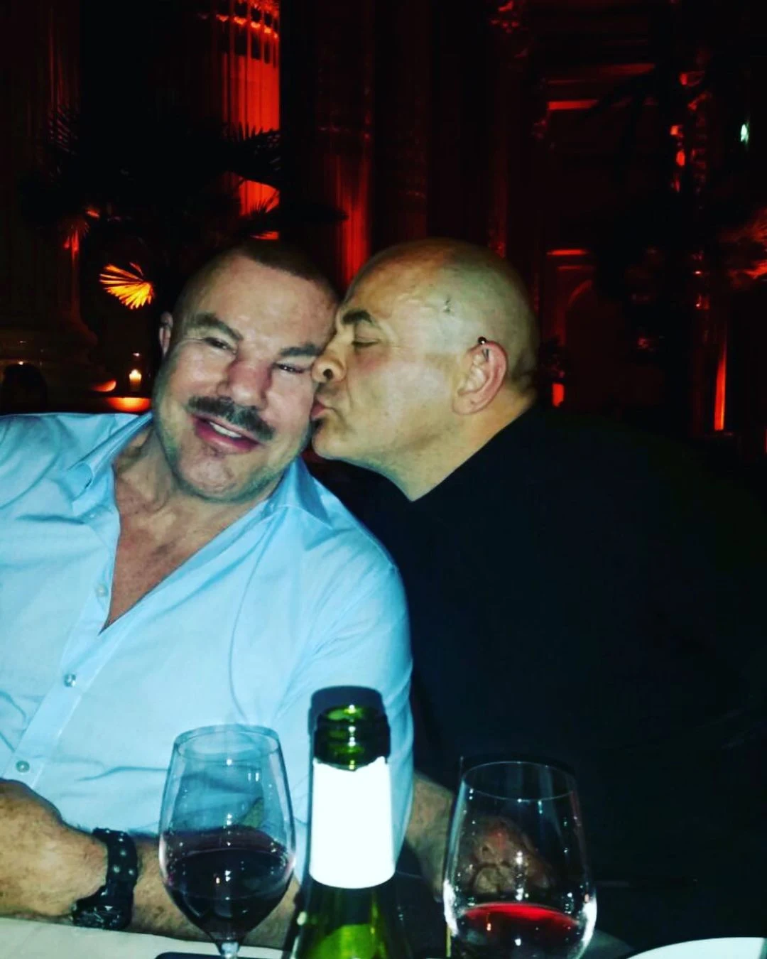 Thierry Mugler i Krzysztof Leon Dziemaszkiewicz Thierry Mugler i Krzysztof Leon Dziemaszkiewicz