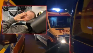 Przed szpitalem w Lubinie czekały karetki z pacjentami, wśród nich mężczyzna po czterech udarach, a także kobieta, która udaru doświadczała w tamtym momencie