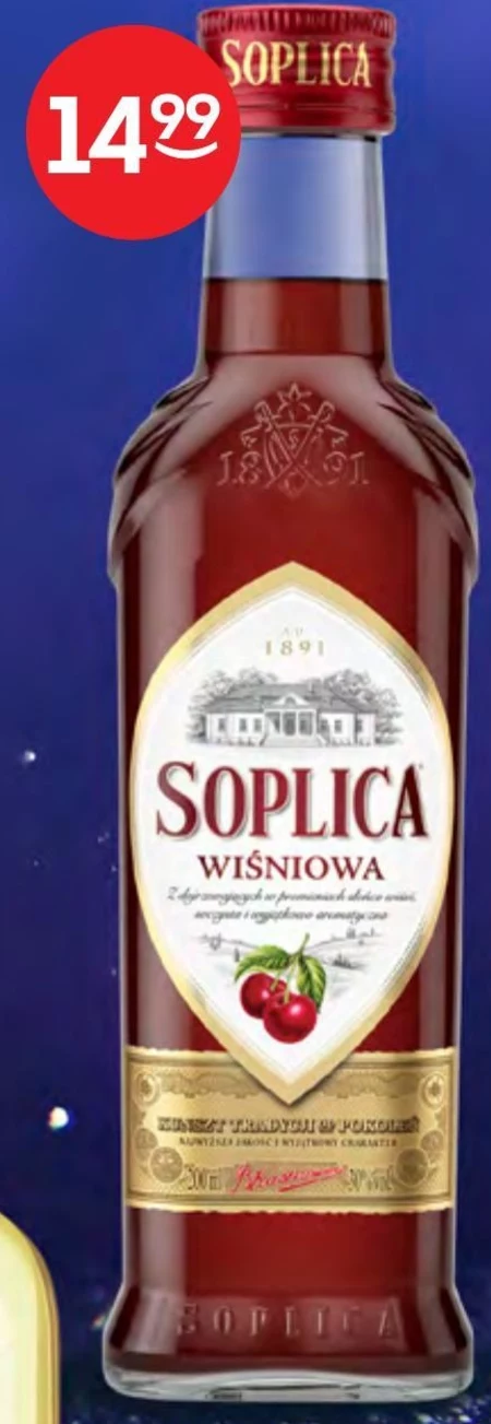 Soplica wiśniowa Likier 200 ml