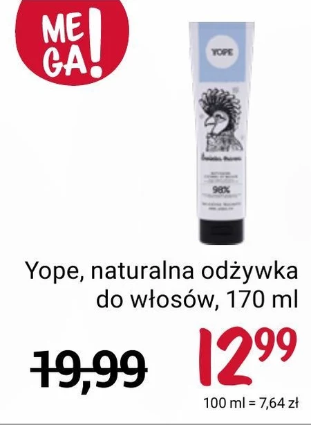 Odżywka do włosów Yope