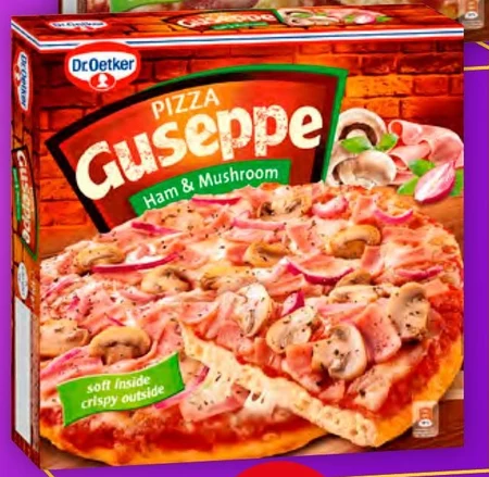 Dr. Oetker Guseppe Pizza z szynką i pieczarkami 425 g