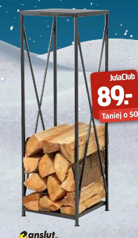 Stojak na drewno Anslut