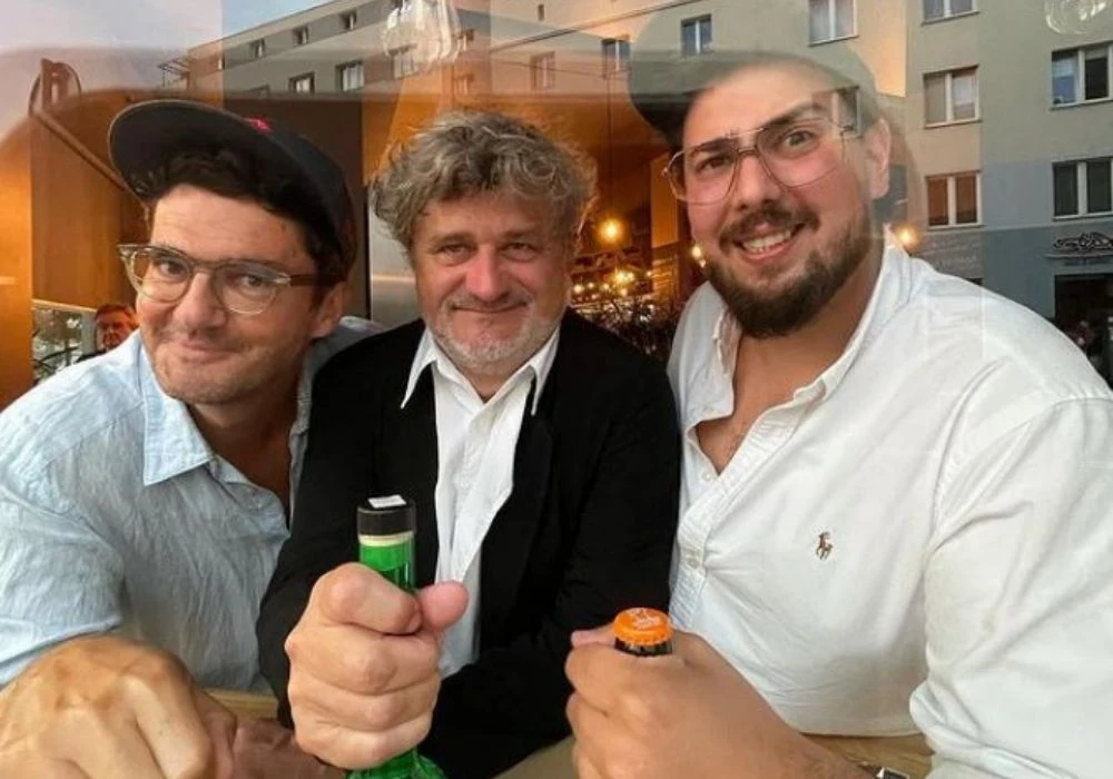 Tomasz Czechowski z Januszem Palikotem i Kubą Wojewódzkim fot. Instagram (instagram.com/tomekczechowski)