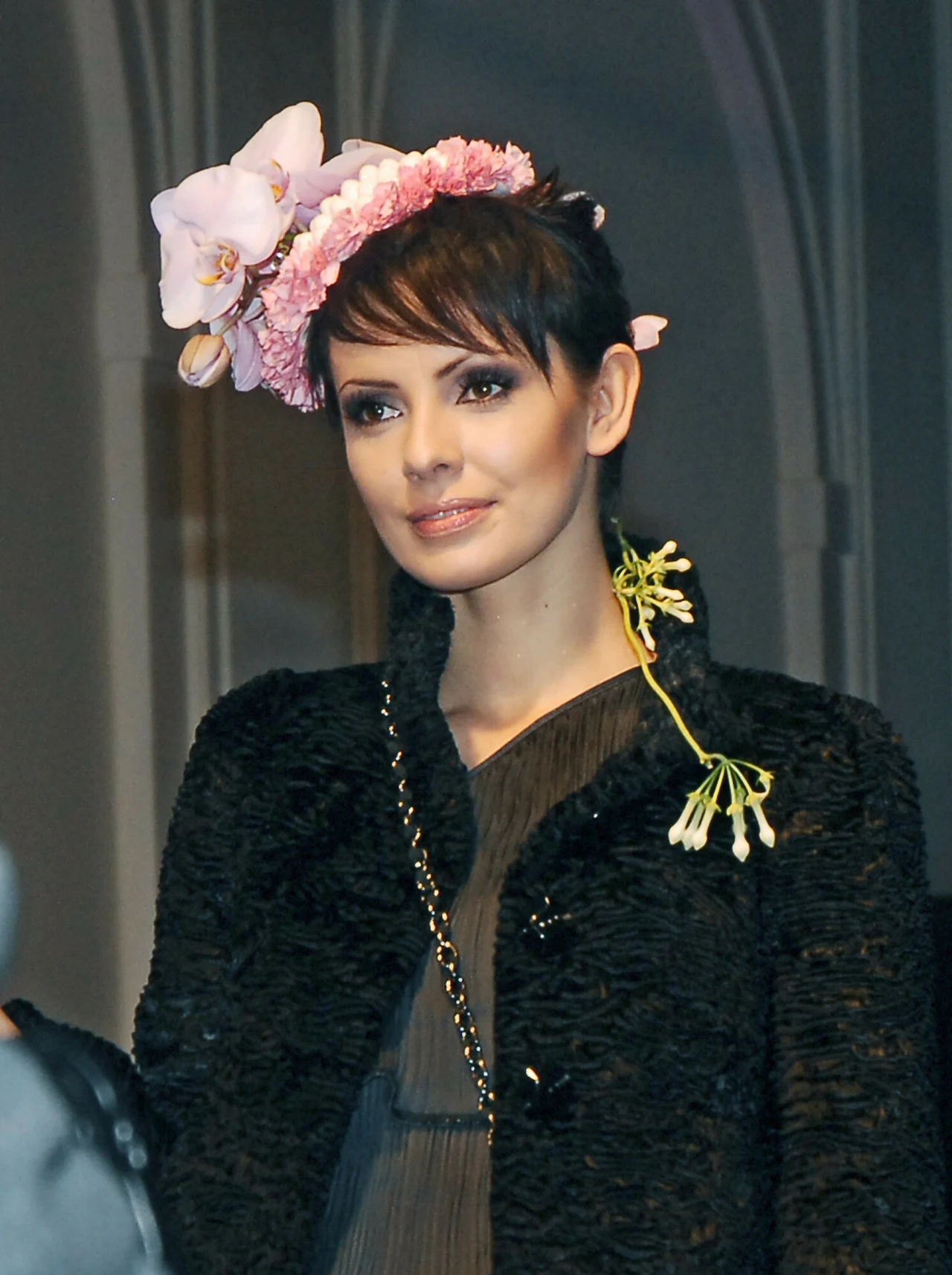 Dorota Gardias, Miss Lubelszczyzny 1999 na zdjęciu w 2010 roku podczas Floral Fashion Show Dorota Gardias, Miss Lubelszczyzny 1999 na zdjęciu w 2010 roku podczas Floral Fashion Show