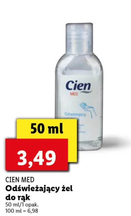 Żel antybakteryjny Cien