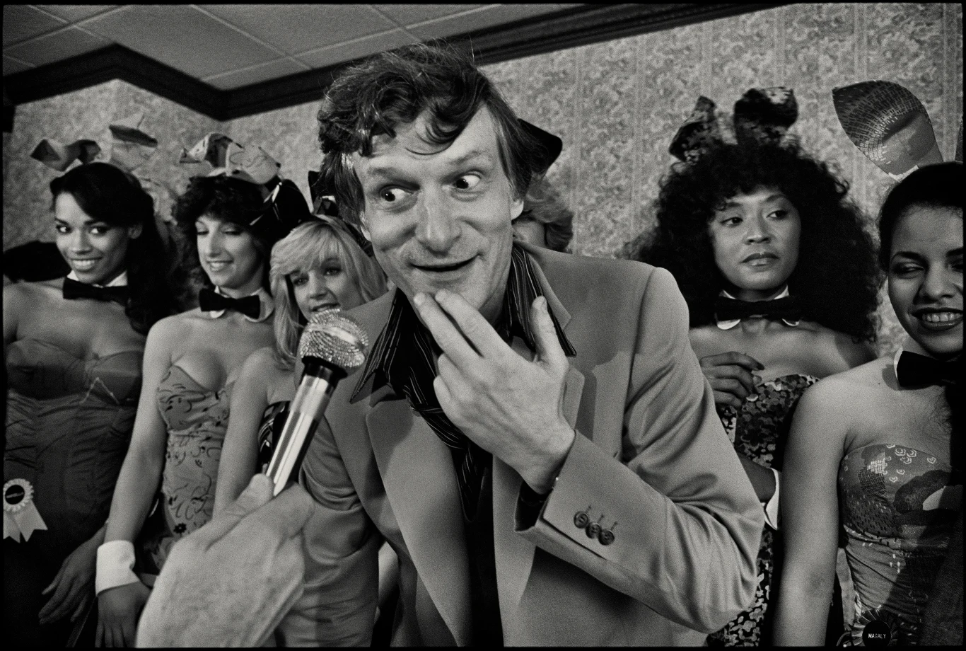 Hugh Hefner w 1981 roku Hugh Hefner w 1981 roku