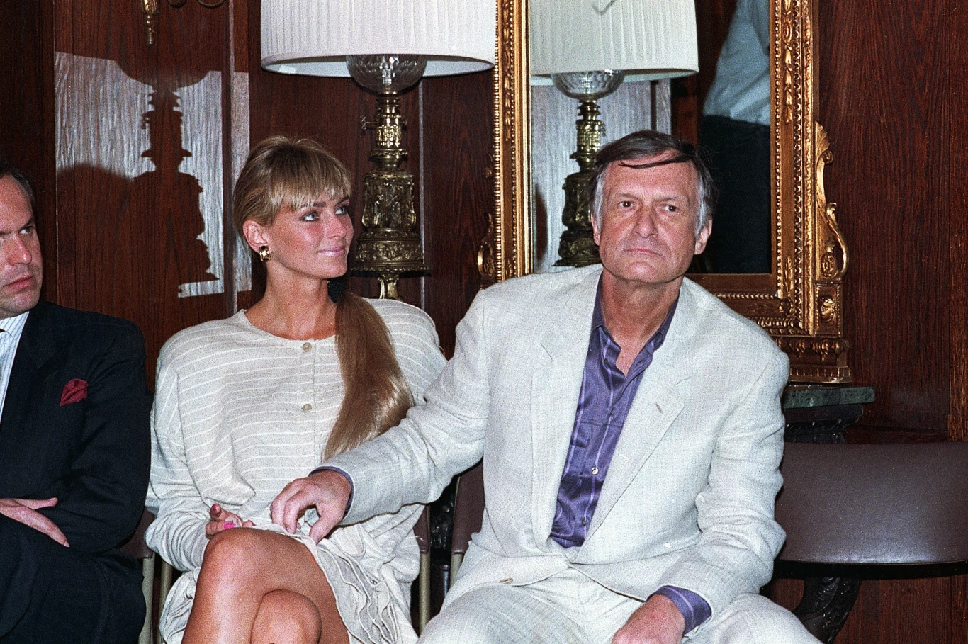 Kimberley Conrad i Hugh Hefner w 1988 roku Kimberley Conrad i Hugh Hefner w 1988 roku