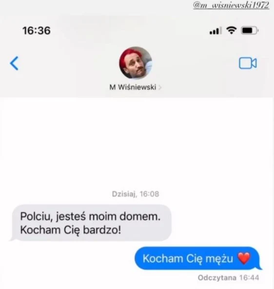Wiśniewscy pokazali prywatne wiadomości fot. Instagram (instagram.com/wisniewska_pola) Wiśniewscy pokazali prywatne wiadomości fot. Instagram (instagram.com/wisniewska_pola)