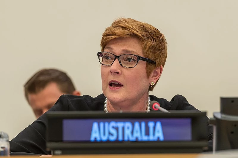 Marise Payne minister spraw zagranicznych Australii