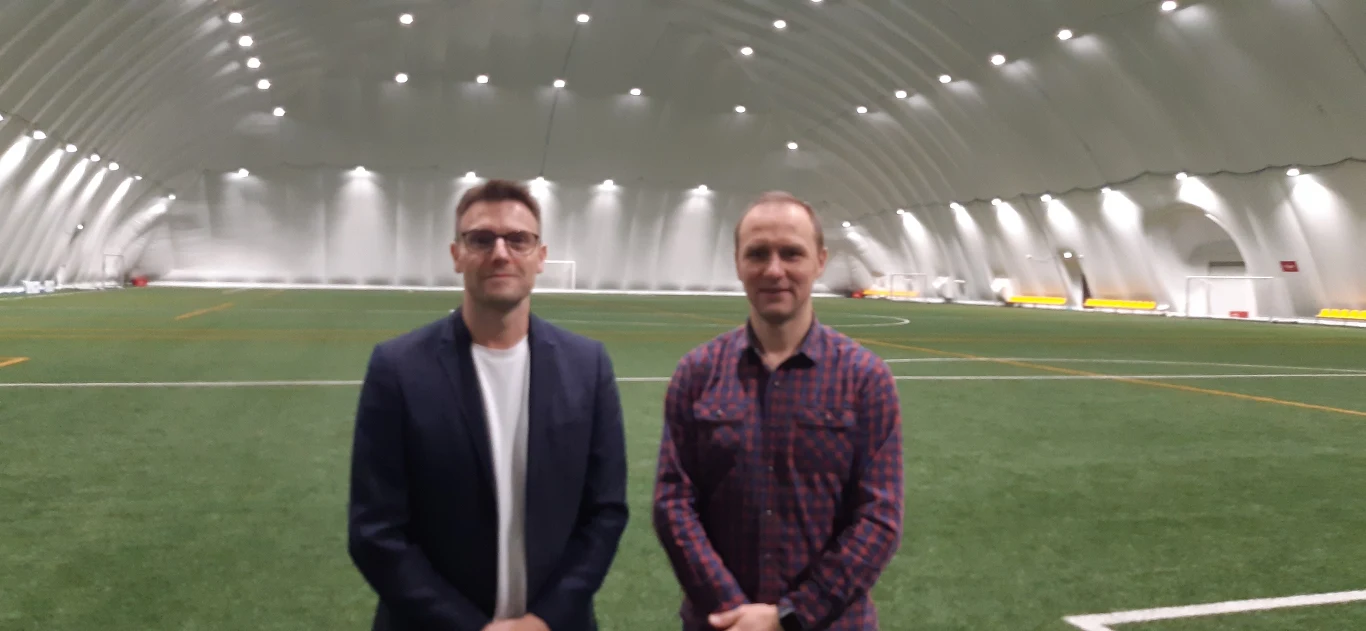 Marek Śliboda (z lewej) i Jarosław Kaszowski są dumni z gliwickiego ośrodka