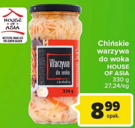 House of Asia Warzywa do woka chińskie 330 g