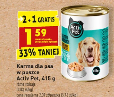 Karma dla psa Activ Pet