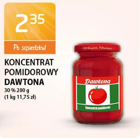 Koncentrat pomidorowy Dawtona