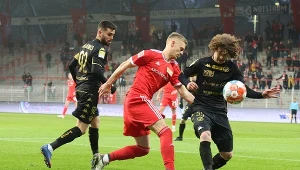 Union Berlin - Widzew 0:0. Pamiętali o rocznicy wyzwolenia Auschwitz