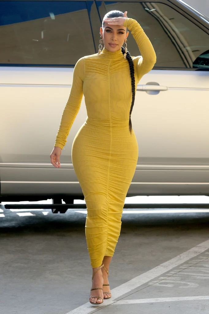 Sylwetka Kim Kardashian jest zwykle niemożliwa do osiągnięcia