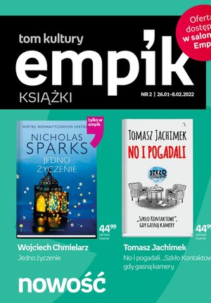 Gazetka promocyjna EMPiK - Tom kultury - Empik  książki