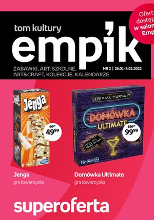 Gazetka promocyjna EMPiK - Tom kultury - Empik zabawki